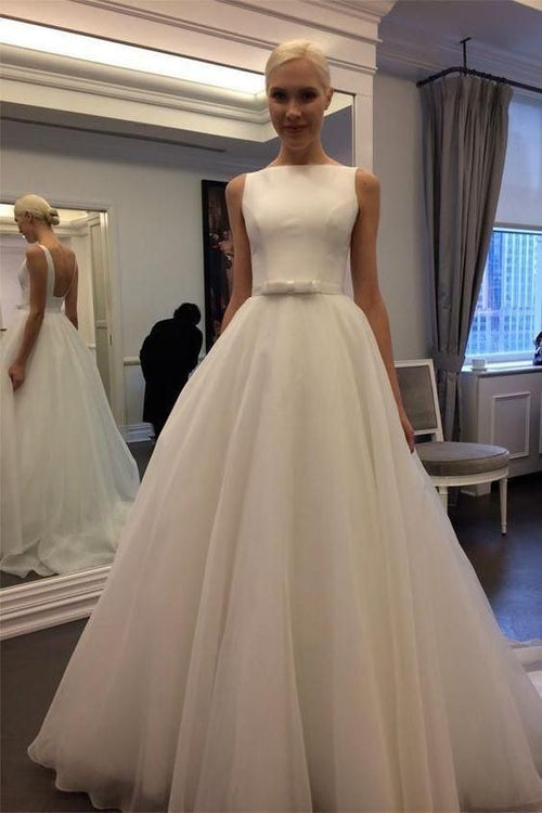 sleeveless-satin-wedding-gowns-design-2020