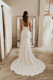 sleeveless-sheath-vest-wedding-dresses-with-sweep-train-1