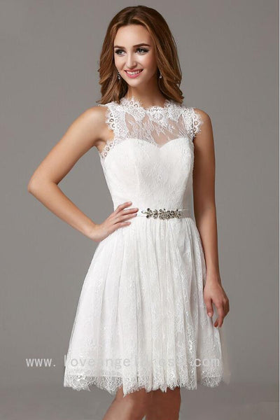 sleeveless-short-lace-little-white-dress-for-homecoming-party