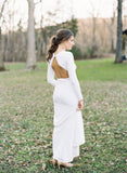 slim-satin-countryside-wedding-dresses-long-sleeves