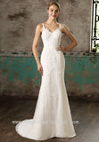 spaghetti-straps-column-bride-lace-wedding-gown-with-detachable-skirt-2