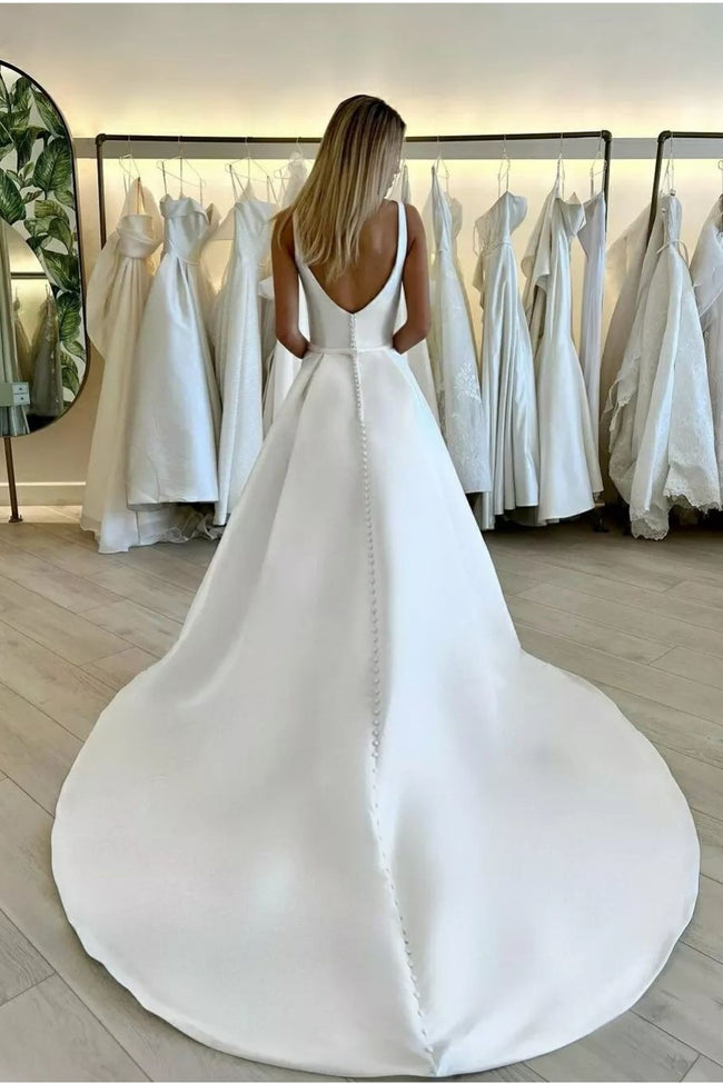 square-neck-satin-bride-dress-with-split-side-1