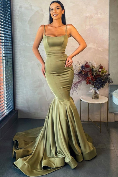 square-neckline-olive-green-prom-dresses-with-mermaid-skirt