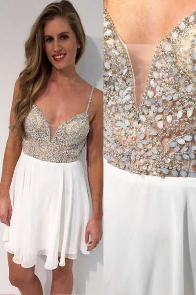 stones-and-beaded-chiffon-white-homecoming-party-dresses-short