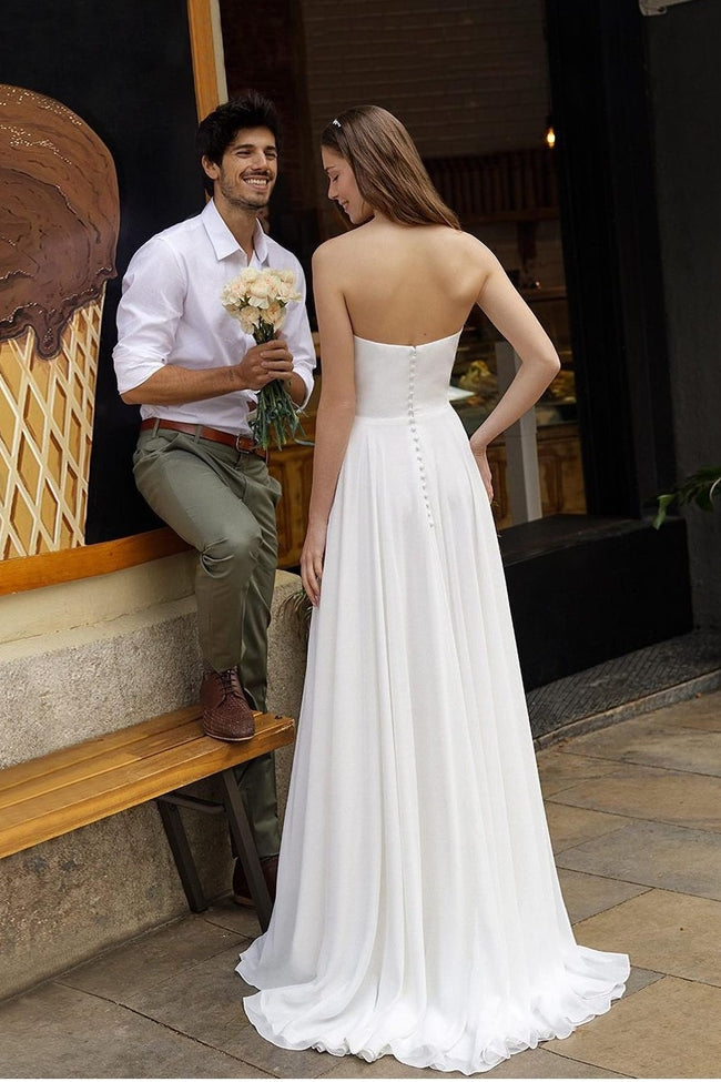 strapless-a-line-bridal-dress-for-beach-wedding-1