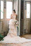 strapless-corset-tulle-bridal-dresses-with-layers-skirt