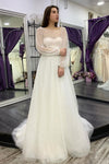 strapless-lace-tulle-bridal-gown-with-pearls-outer-cover