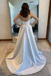 strapless-satin-bridal-dresses-with-jewelry-sash-1