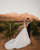 strapless-satin-bride-dresses-for-outdoor-wedding-3