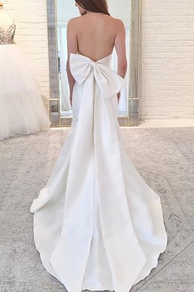 strapless-satin-mermaid-bridal-gown-with-bow-back-1