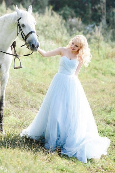 strapless-sweetheart-light-baby-blue-wedding-dress-tulle-skirt-1