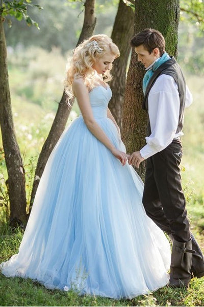 strapless-sweetheart-light-baby-blue-wedding-dress-tulle-skirt
