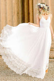 strappy-summer-bride-wedding-gown-with-lace-hem