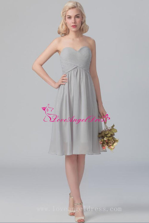sweetheart-a-line-chiffon-short-gray-bridesmaid-dresses