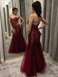 sweetheart-beaded-lace-burgundy-fit&flare-prom-gown-backless-1