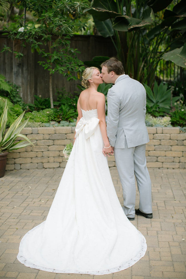 sweetheart-column-lace-wedding-dress-with-bow-crystals-belt-1