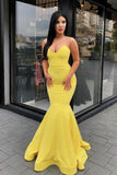 sweetheart-mermaid-style-yellow-prom-dresses-backless