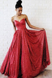 sweetheart-red-sequin-prom-dress-2019-styles