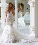 sweetheart-rhinestones-wedding-dresses-mermaid-ruffled-train-1