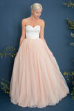 sweetheart-satin-spring-bridal-gown-with-blush-pink-tulle-skirt