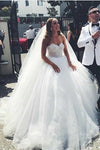 sweetheart-tulle-bride-ball-gown-dresses-with-lace-bodice