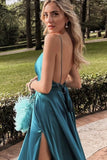 thin-straps-blue-prom-gown-with-split-side-1