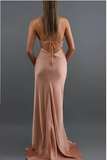 thin-straps-blush-bridesmaid-gown-with-ruching-details-1