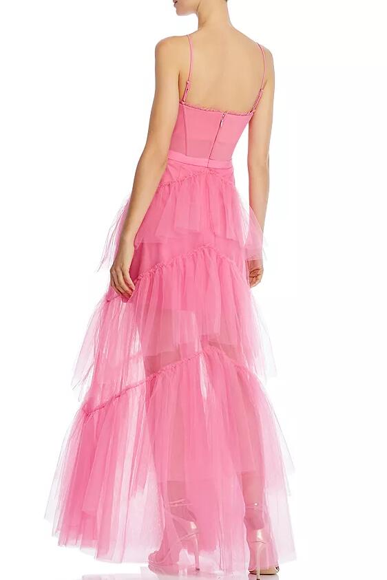 thin-straps-pink-prom-dress-with-sheer-layers-skirt-1