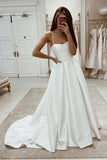 thin-straps-satin-bride-wedding-dresses-with-sweep-train