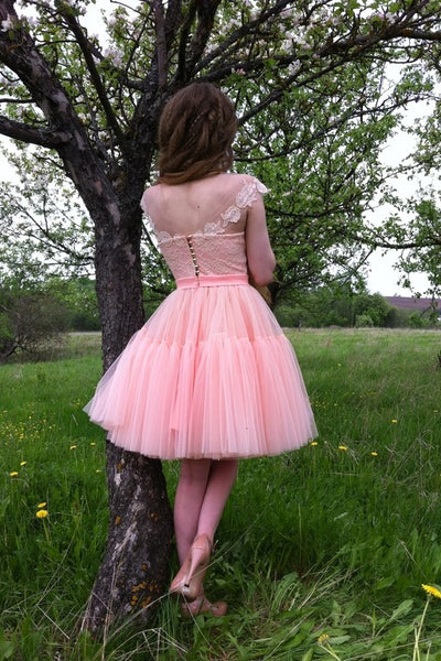 transparent-neckline-blush-pink-homecoming-dress-lace-tulle-skirt-1