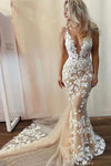 tulle-lace-floral-bridal-gowns-with-pearls-backless