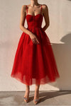 tulle-red-short-prom-gown-with-double-straps