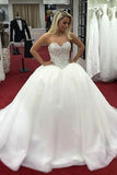 tulle-skirt-rhinestones-wedding-dress-sweetheart-ball-gown