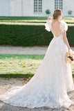 tulle-sleeves-lace-wedding-gown-with-removeable-skirt-1