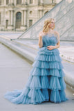 tulle-strapless-blue-prom-gown-with-tiered-skirt