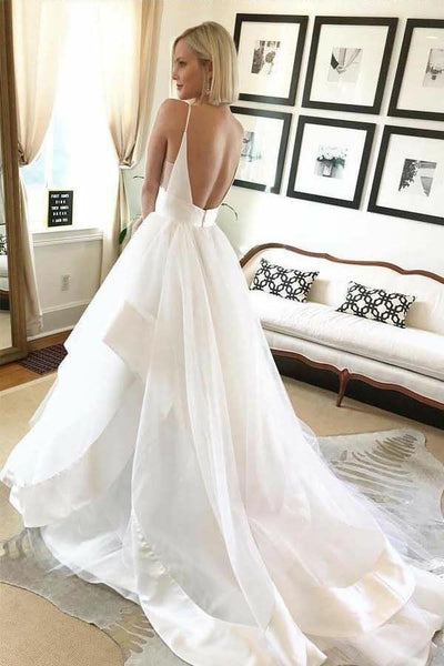 v-neck-satin-tulle-wedding-gown-dress-with-ribbon-edge-2