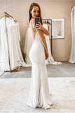 v-neck-straight-boho-wedding-dress-with-spaghetti-straps-1
