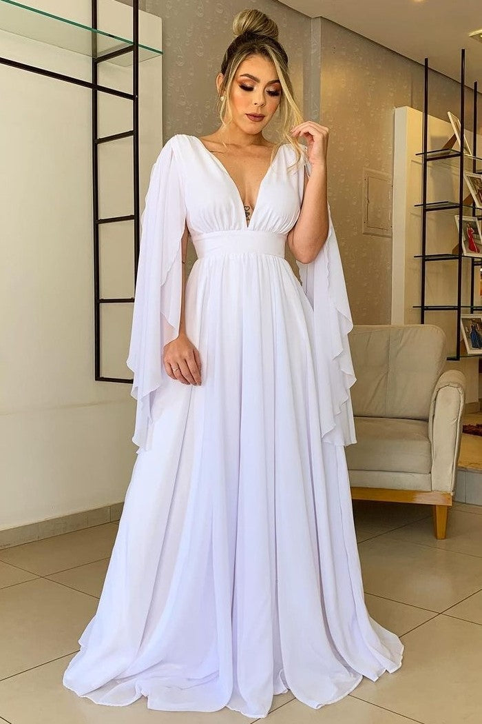 Gorgeous Sheath Sweetheart Chiffon Sleeveless Date Night Dress White Chiffon Prom Dresses Birthday Outfits