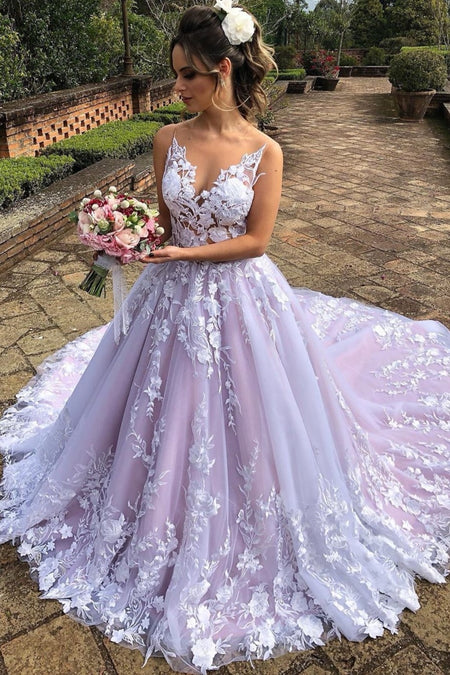 Lovely Mini Wedding Gown with Beads Pearls Bodice