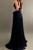 v-neckline-maxi-long-prom-dress-with-wide-waistband