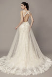 v-neckline-mermaid-lace-wedding-dress-with-long-train-1