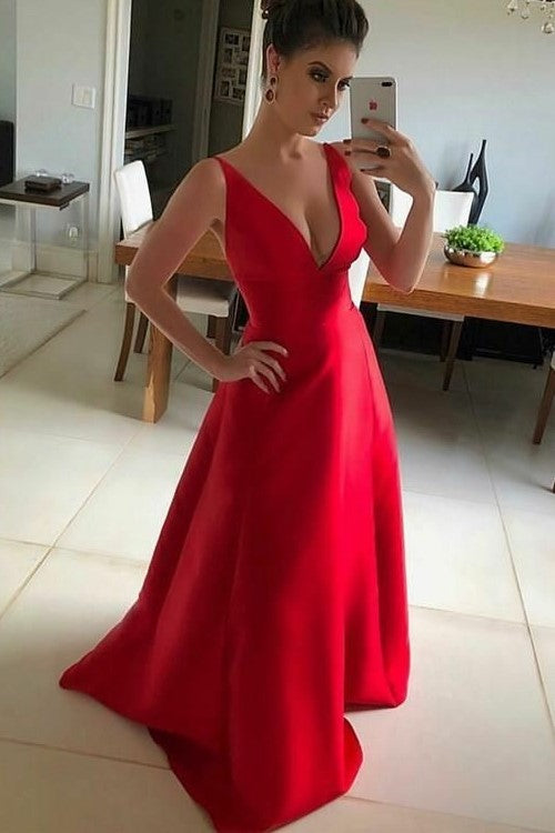 v-neckline-red-satin-prom-long-formal-dress-online