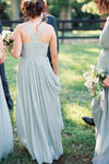 v-neckline-sage-long-bridesmaid-gown-chiffon-skirt-1