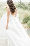 v-neckline-satin-boho-wedding-dresses-for-summer-3