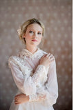vintage-chiffon-bridal-gown-with-loose-long-sleeves-2