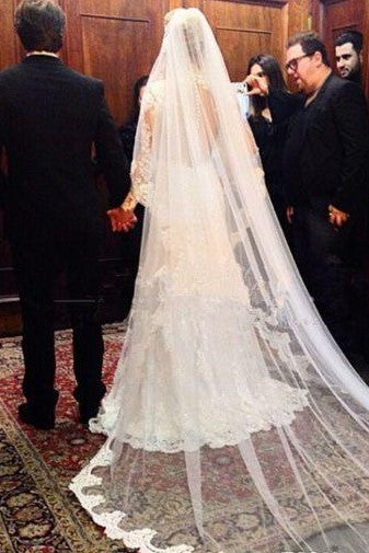 vintage-lace-wedding-dress-with-sheer-long-sleeves-2