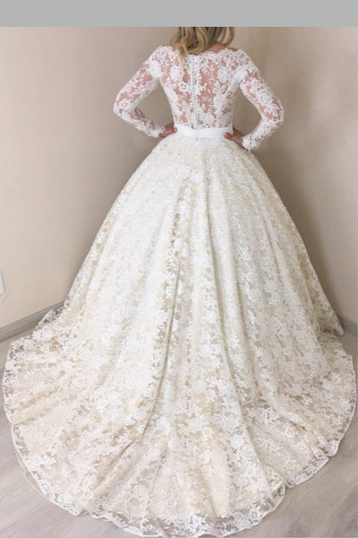 vintage-lace-wedding-dresses-with-full-sleeves-1