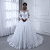 vintage-lace-white-wedding-dress-with-illusion-sleeves-2