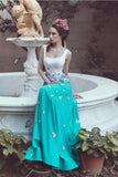 white-and-blue-long-prom-dresses-with-multi-butterflies
