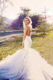 white-lace-mermaid-wedding-gowns-dress-with-tulle-skirt-1